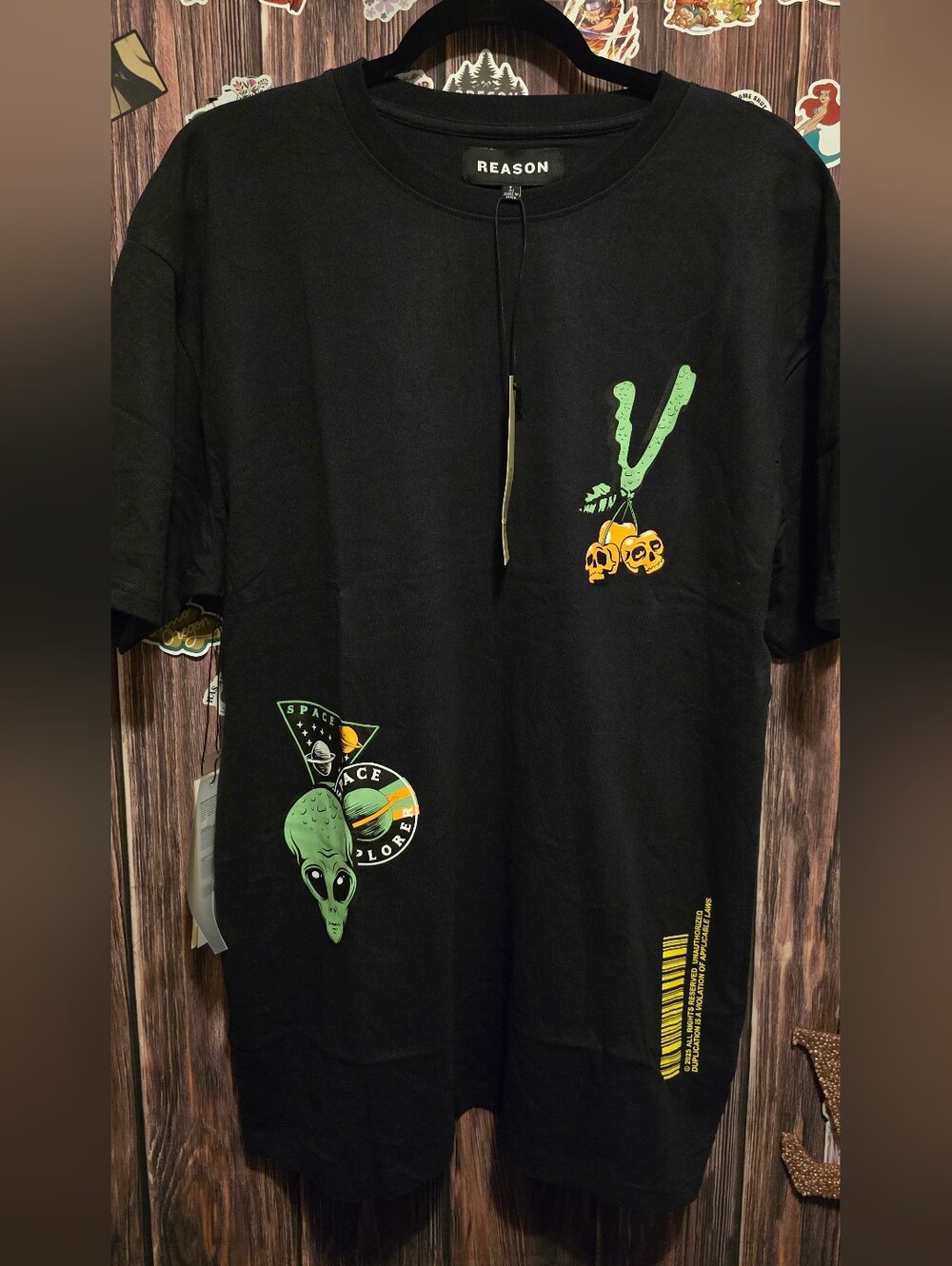 REASON STACK CASH T.SHIRT